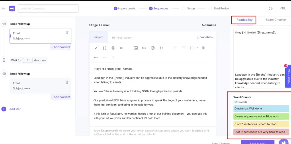 Personalization Fields