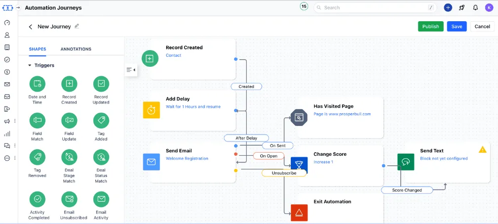 Salesmate Workflow Automation