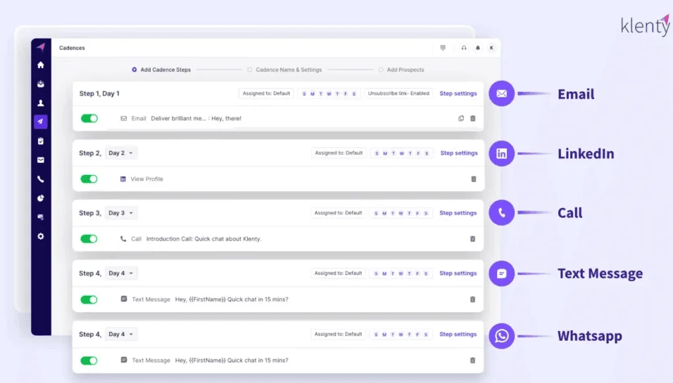 Yesware Multi-Channel Campaigns
