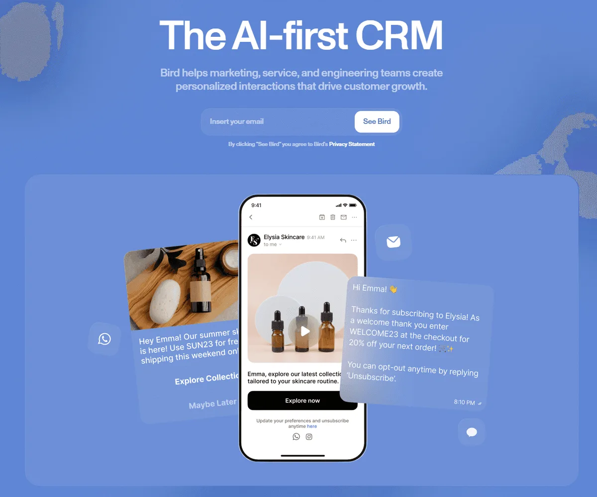 Bird.com AI features