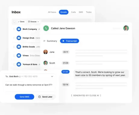Close communication tools