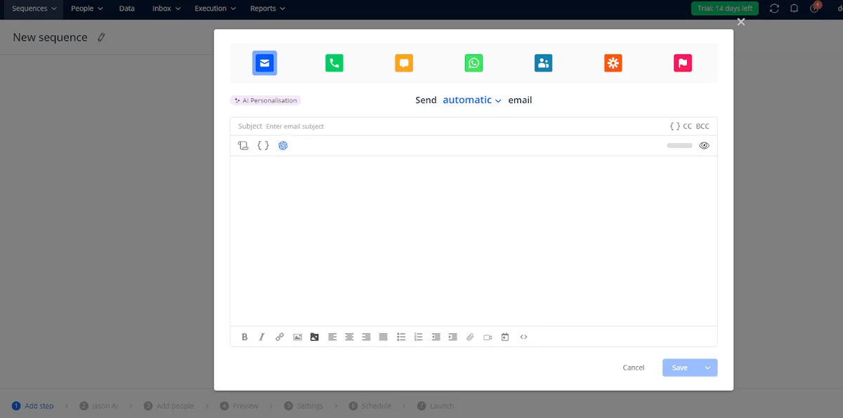 Reply.io Multichannel Sequences