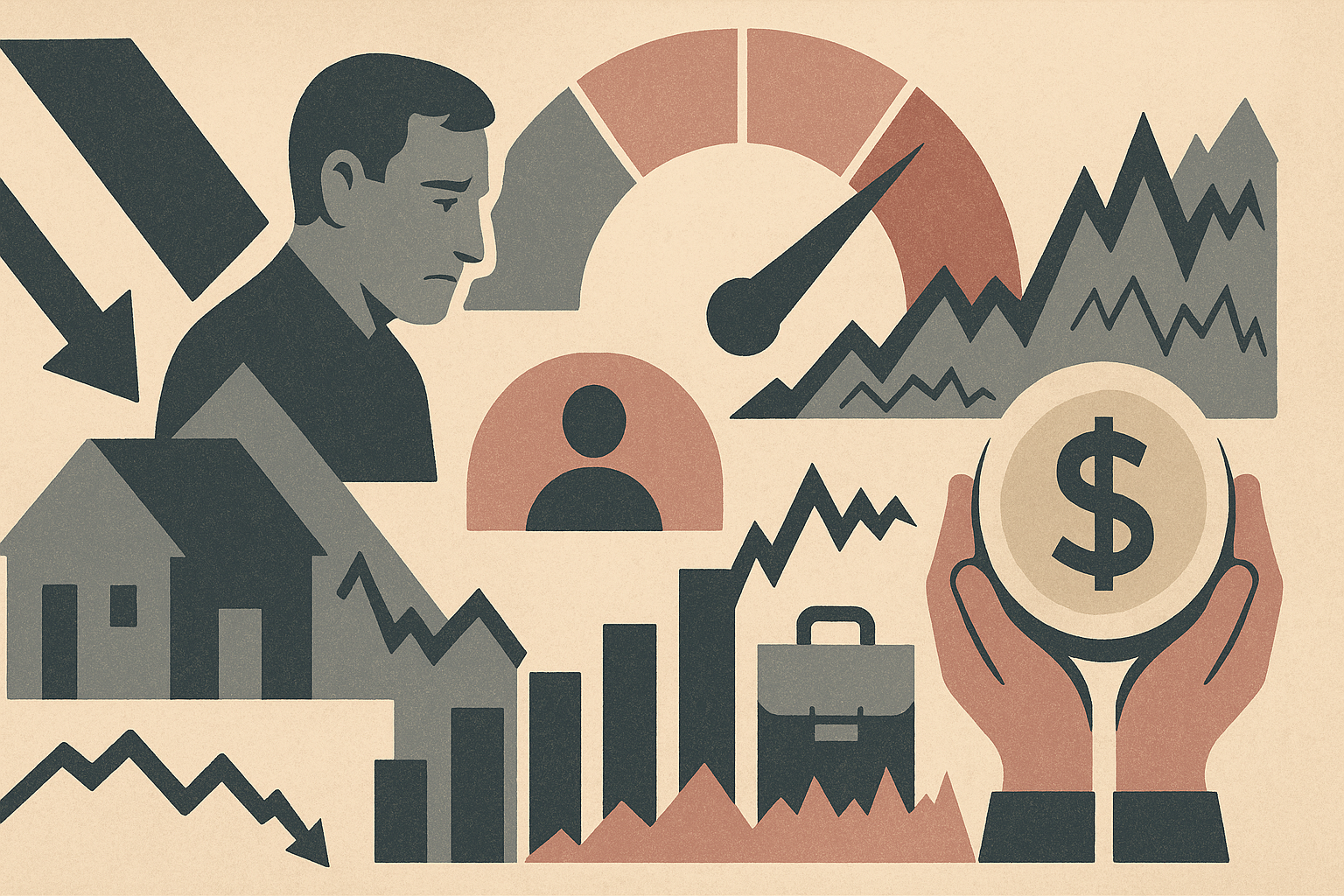 Household financial confidence hits decade-low, survey reveals